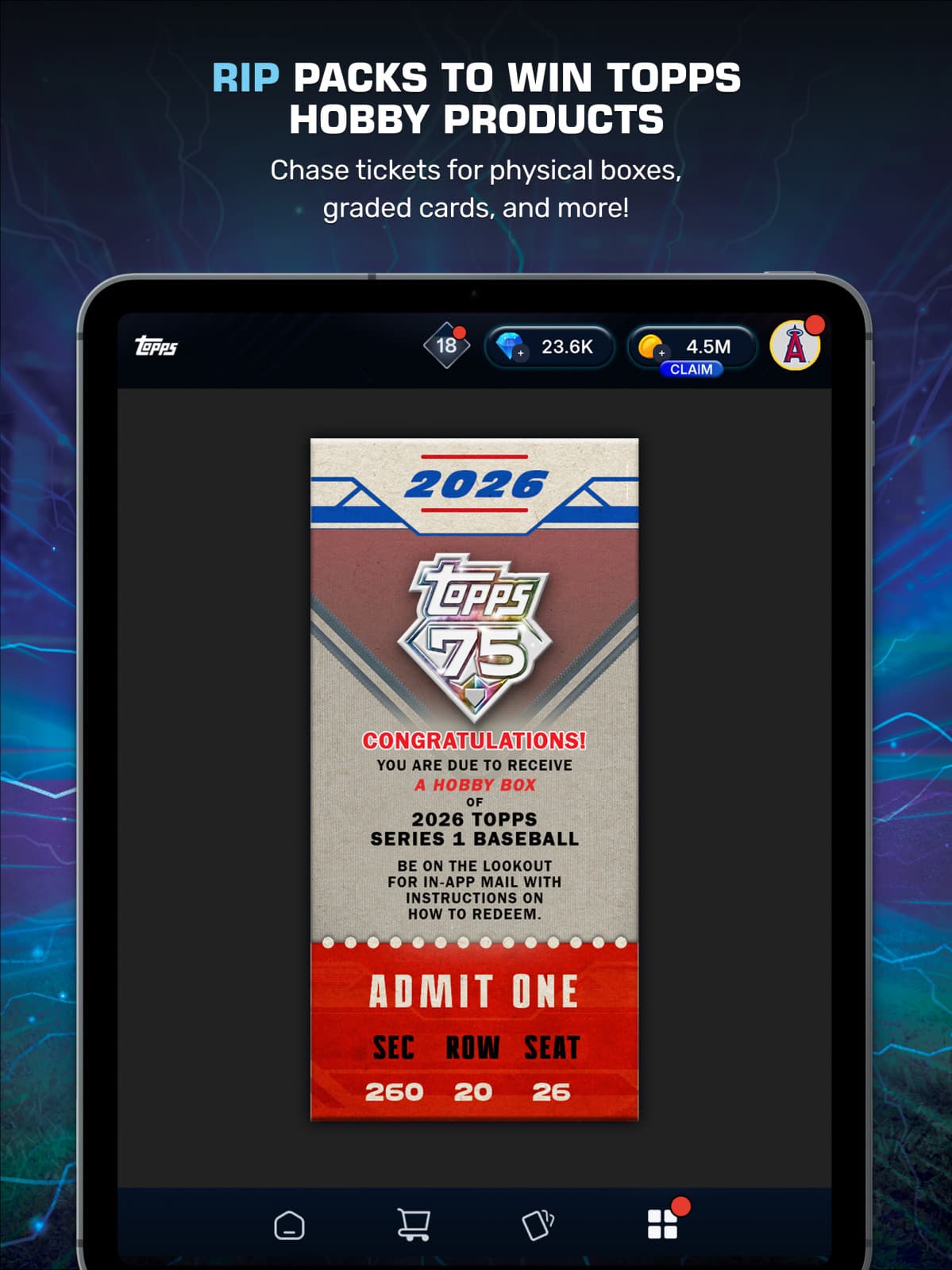 Topps BUNT challenge entry packs